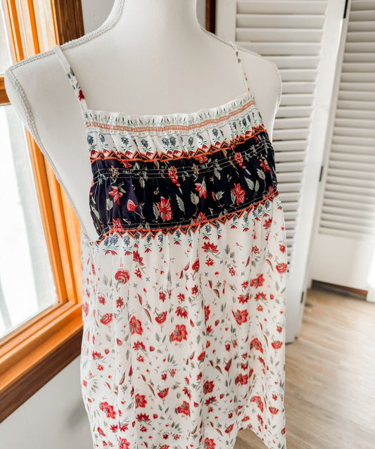 Floral Boho Tank